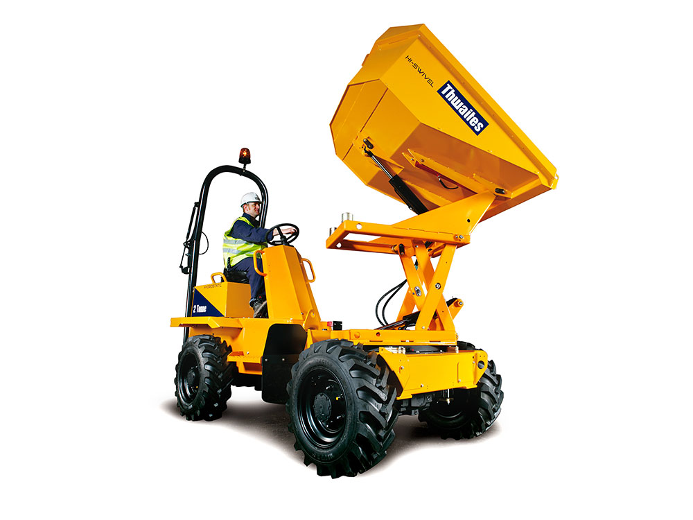 2 Tonne Hi-Swivel Dumper Hire Orpington